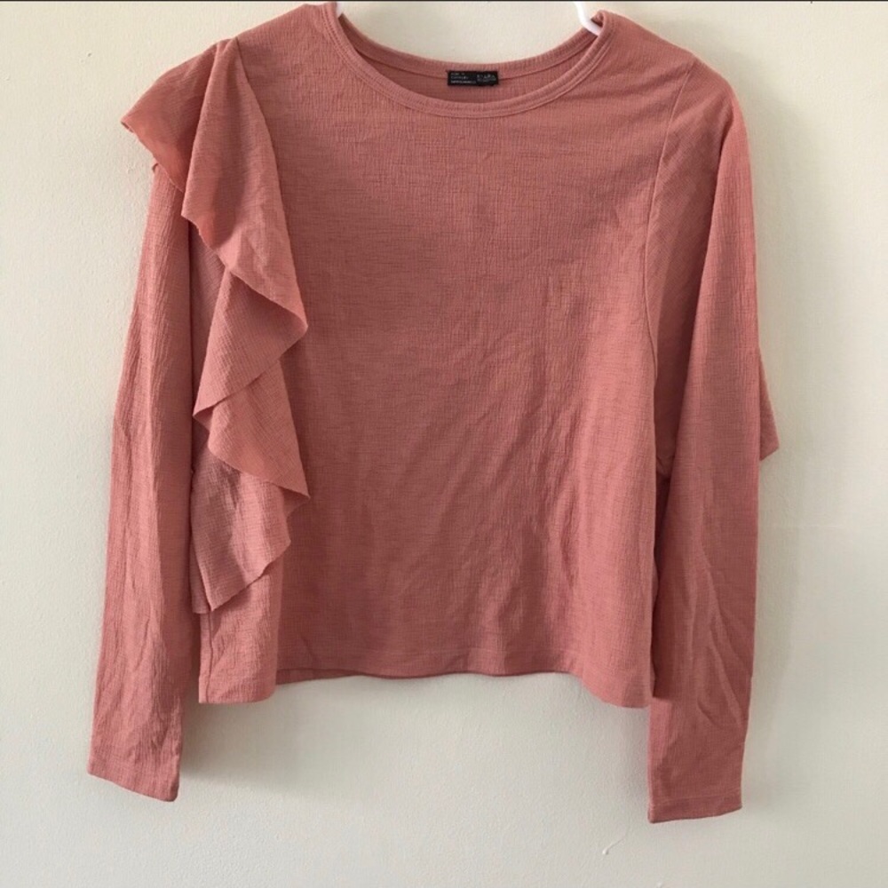 Zara pink top
